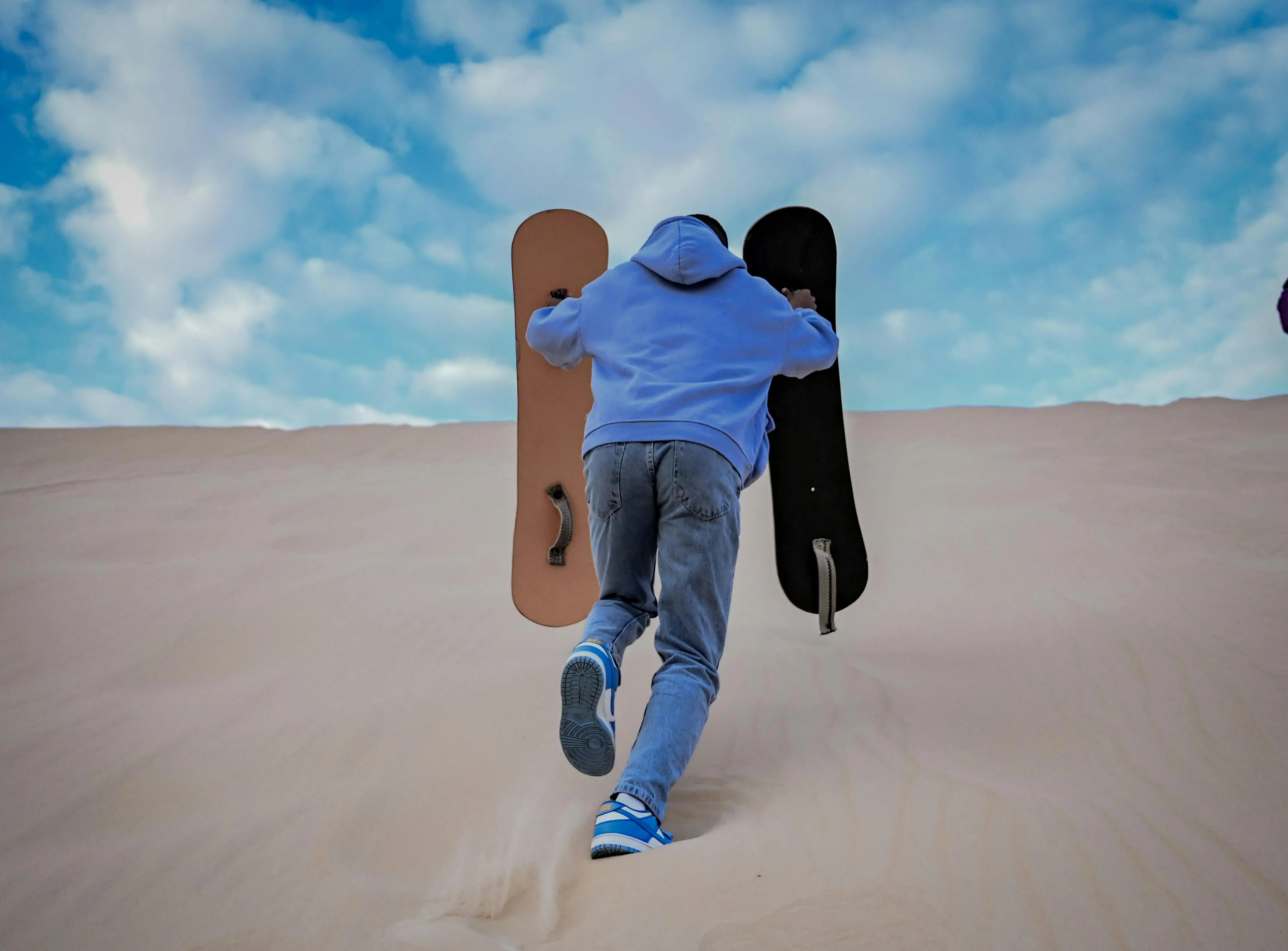Sandboard Jump